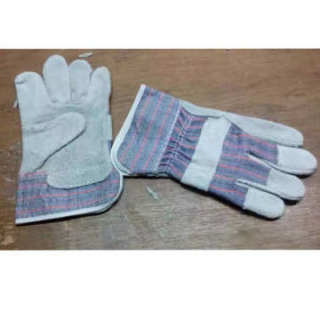 Промышленная защитная рабочая профессиональная кожаная рабочая перчатка